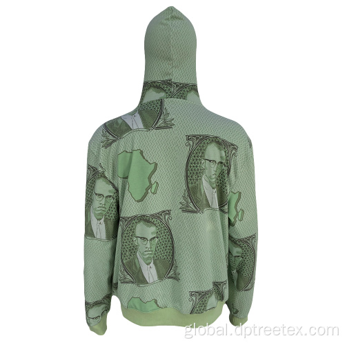 Zipper Hoodie Custom Printing Men's Full Face Zip Up Streetwear Hoodie Factory